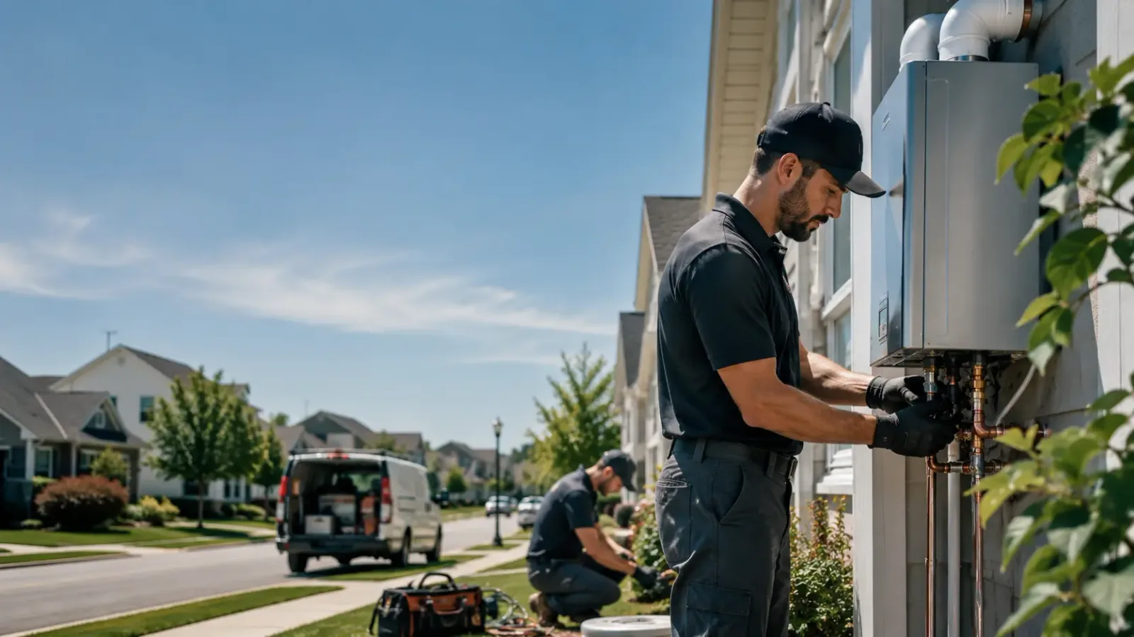 Tankless Water Heater Installation in Mcfarlan, NC
